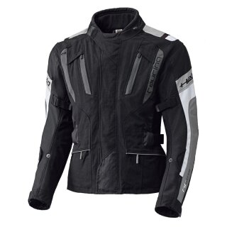 Held 4-Touring Motorrad Textil-Jacke schwarz grau