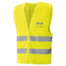 Held Safety Vest Motorrad Warn-Weste schwarz neongelb