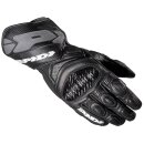 Spidi Carbo 7 Motorrad Handschuh schwarz grau