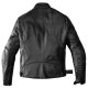 Spidi Clubber Motorrad Leder-Jacke schwarz bunte Nähte