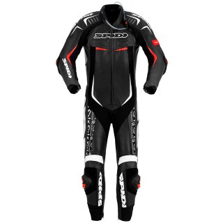 Spidi Track Replica Evo Lederkombi 1pc schwarz weiss rot