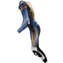 Spidi Supersonic Perf Pro Lederkombi 1pc blau gold schwarz