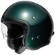 Shoei J.O Jethelm Einfarbig British Green grün