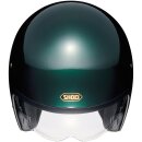 Shoei J.O Jethelm Einfarbig British Green grün