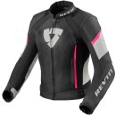 Revit Xena 3 Ladies Damen Leder-Jacke schwarz rosa