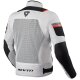 Revit Tornado 3 Motorrad Textil-Jacke silber schwarz grau