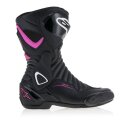 Alpinestars Stella SMX-6 V2 Damen Stiefel schwarz rosa weiss