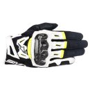 Alpinestars SMX-2 AC V2 Handschuh schwarz weiss neongelb