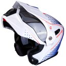 Scorpion ADX-1 Horizon Enduro-Helm weiss rot blau