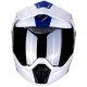 Scorpion ADX-1 Horizon Enduro-Helm weiss rot blau