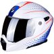 Scorpion ADX-1 Horizon Enduro-Helm weiss rot blau