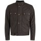 Belstaff Brooklands 2.0 Wax-Cotton Motorrad-Jacke braun