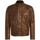 Belstaff Brooklands Motorrad Leder-Jacke