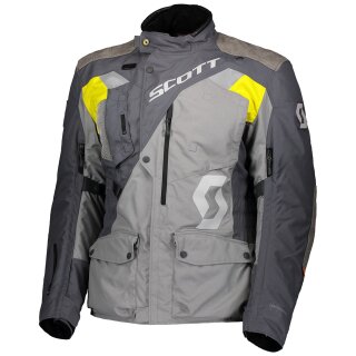 Scott Dualraid Dryo Textil-Jacke grau neongelb