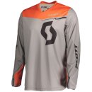 Scott 350 Dirt Jersey Motocross-Hemd grau orange