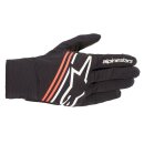 Alpinestars Reef Motorrad-Handschuh schwarz weiss neonrot