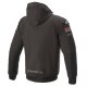 Alpinestars Sektor V2 Motorrad-Hoodie schwarz rot