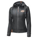 Held Zip-Hoodie 46 Damen Kapuzen-Jacke schwarz