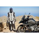 Held Atacama Top Motorrad-Jacke Textil grau rot