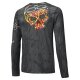 Held Style Skin Top Funktions-Shirt langarm Skull schwarz
