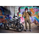 Held Lumberjack II Motorrad-Hemd schwarz gelb