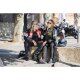 Held Baxley Top Damen Motorrad-Jacke Textil schwarz neongelb