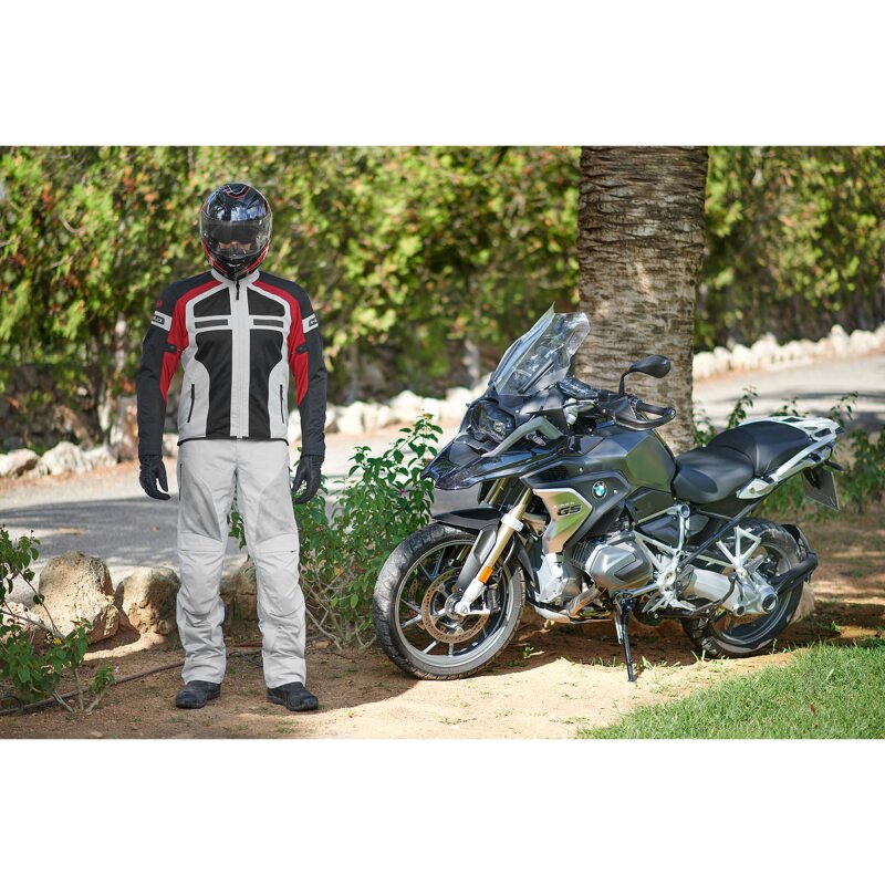 Bogotto Explorer-Z Wasserdichte Motorrad Leder- / Textiljacke - Günstig Kaufen