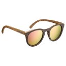 Held Sonnenbrille Holz Glas purple verspiegelt