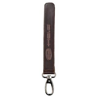 Held Lanyard Leder Schlüsselanhänger braun