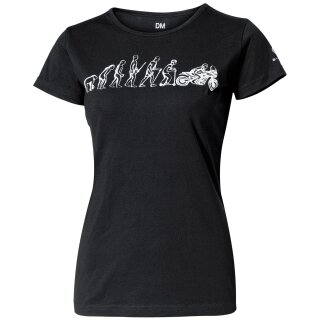 Held T-Shirt Evolution Damen mit Rundhals schwarz