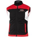 Held Team Softshell-Weste schwarz rot