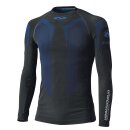 Held 3D-Skin Cool Top Damen Funktions-Hemd Langarm schwarz blau