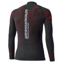 Held 3D-Skin Warm Top Damen Funktions-Hemd Langarm schwarz rot