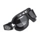 Held Classic Motorrad-Brille Leder-Einfassung schwarz