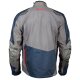 Klim Carlsbad Motorrad-Jacke Textil blau rot grau