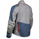 Klim Carlsbad Motorrad-Jacke Textil blau rot grau