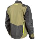 Klim Carlsbad Motorrad-Jacke Textil neongelb grün grau