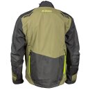 Klim Carlsbad Motorrad-Jacke Textil neongelb grün grau