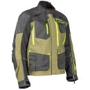 Klim Carlsbad Motorrad-Jacke Textil neongelb grün grau