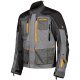 Klim Carlsbad Motorrad-Jacke Textil orange grau