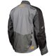 Klim Carlsbad Motorrad-Jacke Textil orange grau