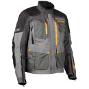 Klim Carlsbad Motorrad-Jacke Textil orange grau