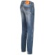 Rokker Rokkertech Tapered Slim Motorrad-Jeans blau