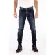 Rokker Rokkertech Slim Jeans dunkelblau washed