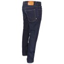 Rokker Rokkertech Raw Slim Motorrad-Jeans dunkelblau