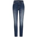 Rokker Rokkertech High Waist Slim Damen Jeans dunkelblau