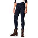 Rokker Rokkertech High Waist Slim Damen Jeans dunkelblau