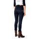 Rokker Rokkertech High Waist Slim Damen Jeans dunkelblau