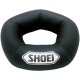 Shoei Helmauflage mit Logo schwarz