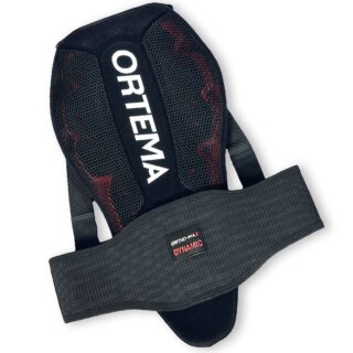 Ortema Ortho-Max Dynamic Motorrad-Rückenprotektor rot